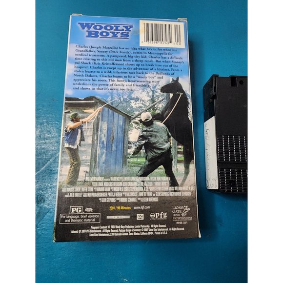 Wooly Boys VHS 2001 Comedy Rated PG - Picture 3 of 3